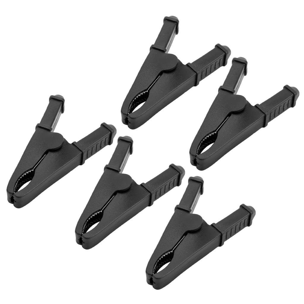 5Pcs Power Test Clip Good Electrical Conductivity Corrosion Resistance Electrical   Test Clamp Clips for Electronic
