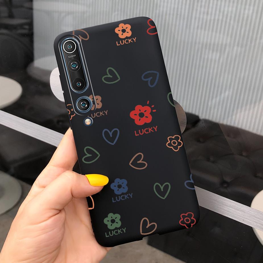 For Xiaomi Mi 10 5G Case Luxury Art Painted Cover Soft Silicone Phone Case For Xiaomi Mi 10 Pro 5G Mi10 Back Cover Bumper 6.67''