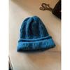 Korean Hand Knitted Pullover Hat for Autumn and Winter New Thickened Woolen Hat for Women Showing Face Small Ear Protection  Warm Pile Hat