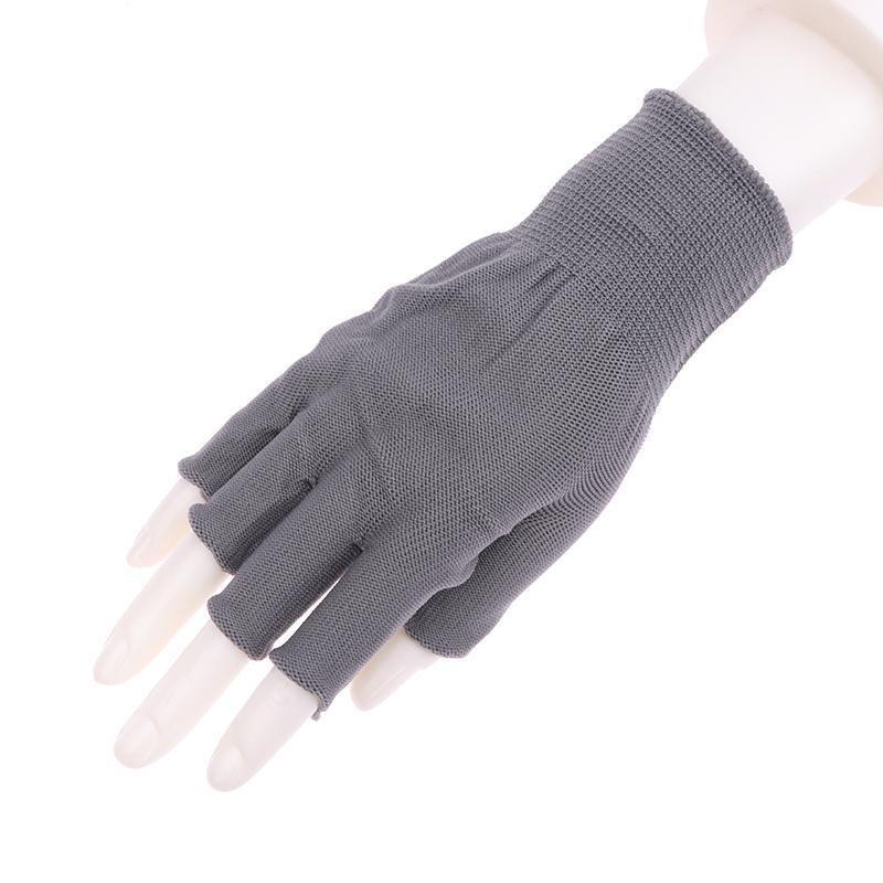 2 шт. Защитные перчатки от УФ-лучей, перчатки для ногтей, светодиодная лампа для ногтей, защита от УФ-излучения, перчатки для маникюра и дизайна ногтей