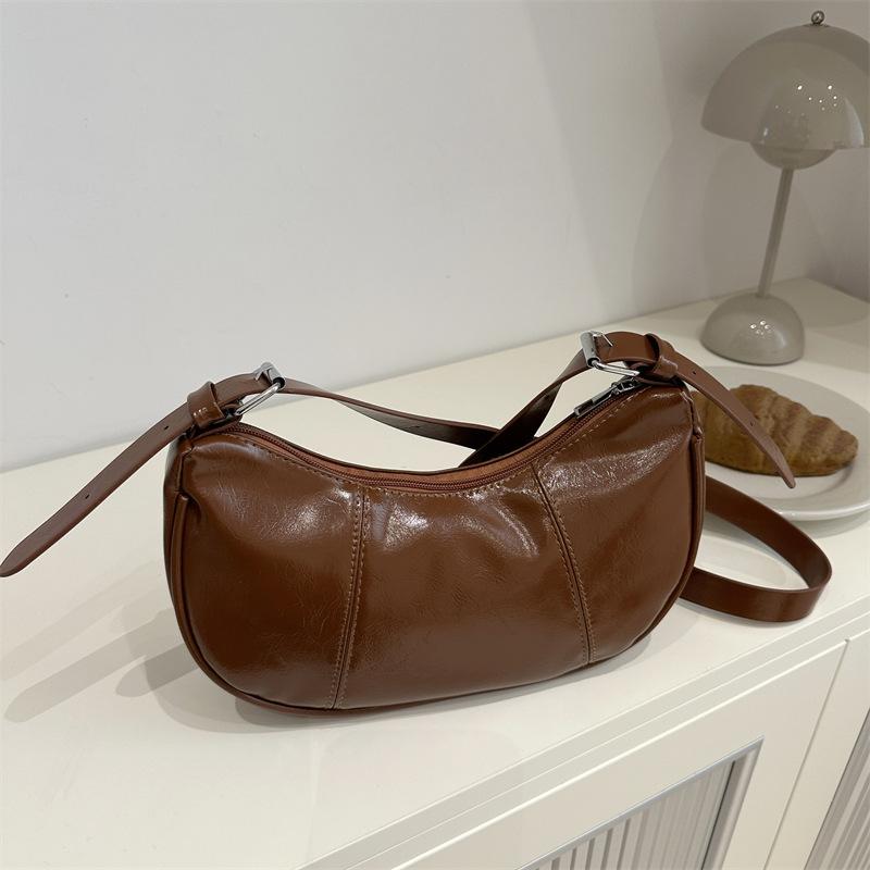 Fashionable Bags Fashionable Textured Dumpling Bags Simple Single-shoulder Crossbody Bags Fashionable and Versatile Underarm Bags