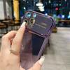Роскошный чехол для телефона из ТПУ с большим окном и линзами для iPhone 14 13 12 11 Pro Max, универсальный защитный чехол от падения