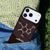 Наука Химия Кофеин Чехол для телефона Для iPhone 17 AIR 16 Pro Max 15 14 Pro 11 12 13 Ударопрочный Силиконовый Чехол