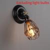 Антикварный железный настенный светильник Ретро Индустриальный Американский Кантри стиль Бра Для Дома