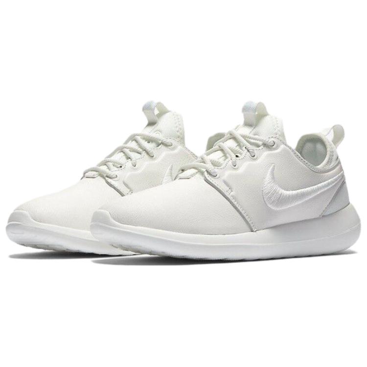 Nike Roshe Two Удобные Простые Нескользящие Прочные Низкие Кроссовки Женские Кроссовки Белые 881187-100