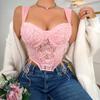 Женский летний топ Pure Desire, модный и сексуальный топ-майка, женский кружевной жилет-камисоль