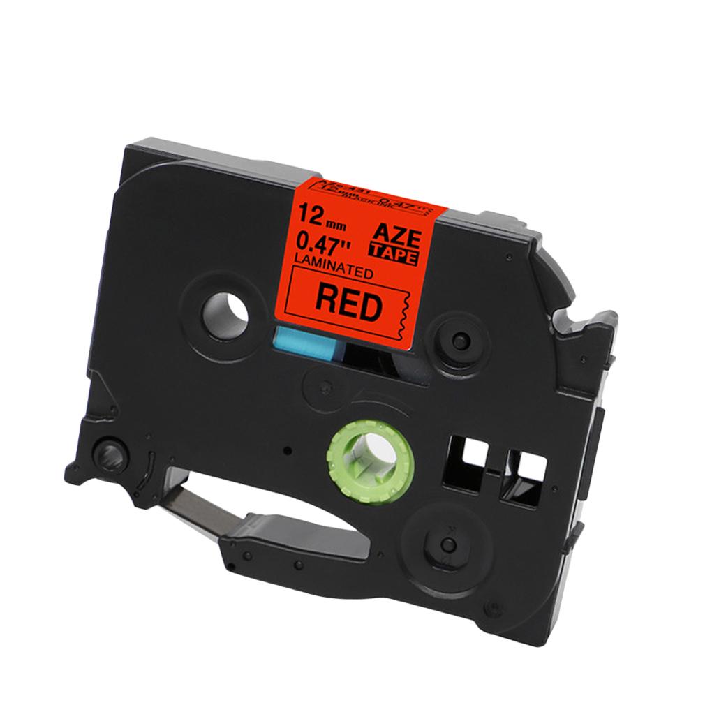 12mm Label Tapes Waterproof Resistant Ribbon Replacement for P-Printer Tze231
