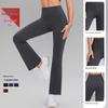 High-Waisted Tummy Control Flared Yoga Pants for Running & Pilates