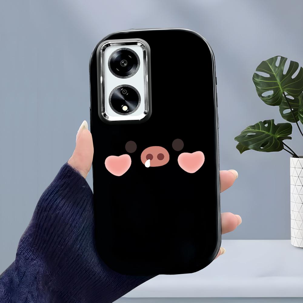 Сплошной цвет с серебряными краями линз, мягкий жидкий силиконовый противоударный чехол для телефона для iPhone Samsung Huawei Honor Xiaomi Redmi OPPO Realme Vivo Infinix Tecno