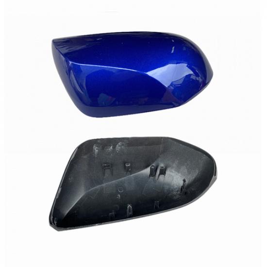 Blue Driver Side Mirror Cover for 2018- Toyota Camry Housing Wing Shell