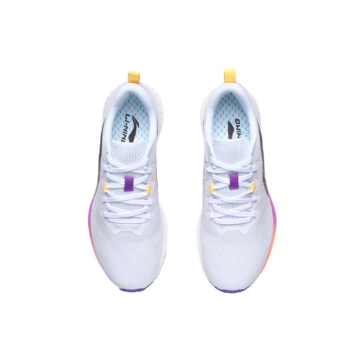 Li Ning Red Hare 4 Беговая ткань Амортизация Нескользящая Износостойкая Легкая Низкие кроссовки Легкая пена ARMR004-4