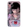 Black Tpu Case For Samsung Galaxy M53 M13 M62 A12 A22 A22S A32 A42 A52 A52S A72 4g 5g A20S Shintaro Kago Horror Cartoon