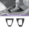 ABS Gear Shift Panel Decoration Cover Sticker Fit For Ford Mustang 2024 Up Interior Accessories