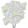 Bone Balloon Pet Birthday Decor Party Supplies Dog Paw Pattern Balloons White Scene Shaped
