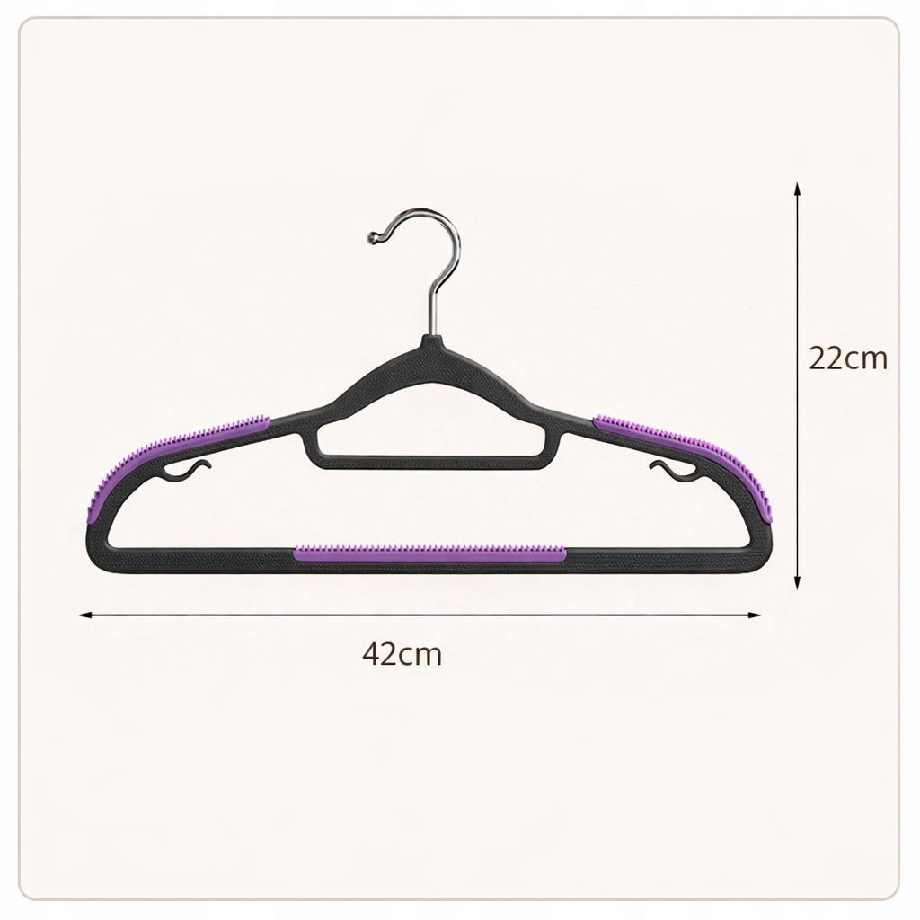 Anti-Slip Clothes Hangers For Wardrobes, Strong, Premium, .
