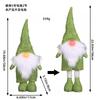 A Variety of Christmas Standing Telescopic Doll Hotel Window Christmas Snowman Elk Doll Decorative Ornaments