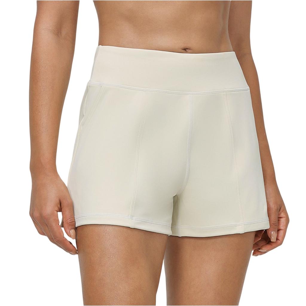 Женские шорты с высокой талией длиной до колена с карманами для женщин, йоги, ходьбы, бега, спортивных шорт для спортзала