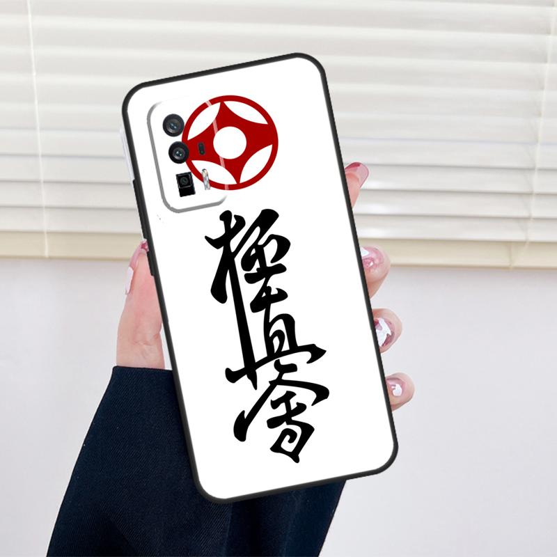 Кейс для Xiaomi POCO F5 X5 X3 Pro M6 M5 M5s F3 F4 X4 GT 12X 12T 11T Pro 12 13 Lite с изображением Ояма Киокушин Каратэ Чехол