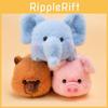 Folivora Animal Capybara Plush Desk Companion Toy Room Decor For Kids Sleep Play
