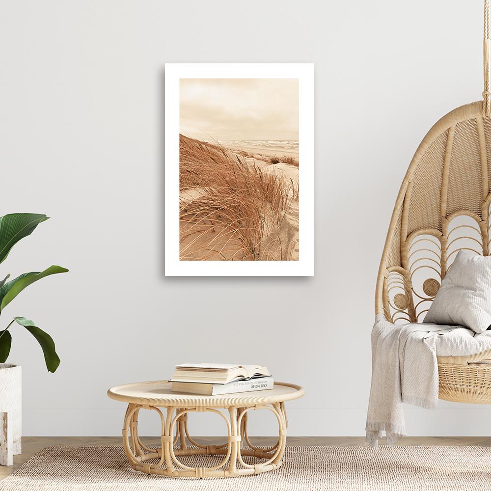 Canvas print, Gold dunes