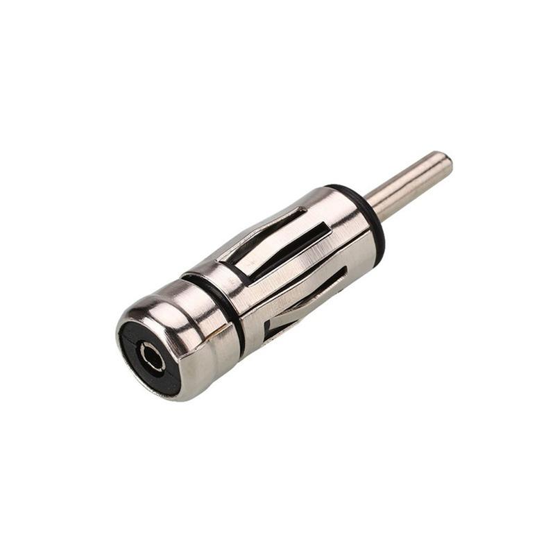 Car Radio Stereo ISO To Din Aerial Antenna Mast Adaptor Car Radio Antenna Adapter Conversion Socket Plug Parts Antenna Adapter