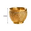 Латунная чаша богатства «Обильное благословение» — стильное настольное украшение для успеха и процветания