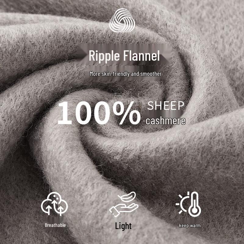 Hengyuanxiang Unisex Cashmere Scarf