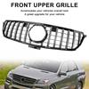 Chrome Black Front Grille Grill Fit Benz W166 2012-2015 ML350 400 550 GTR Style