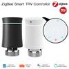 Умный термостатический клапан ZigBee с таймером и голосовым управлением