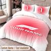 F1 Printed Bedding Set Custom Name Text 1 Duvet Cover 2 Pillowcases For Bedroom