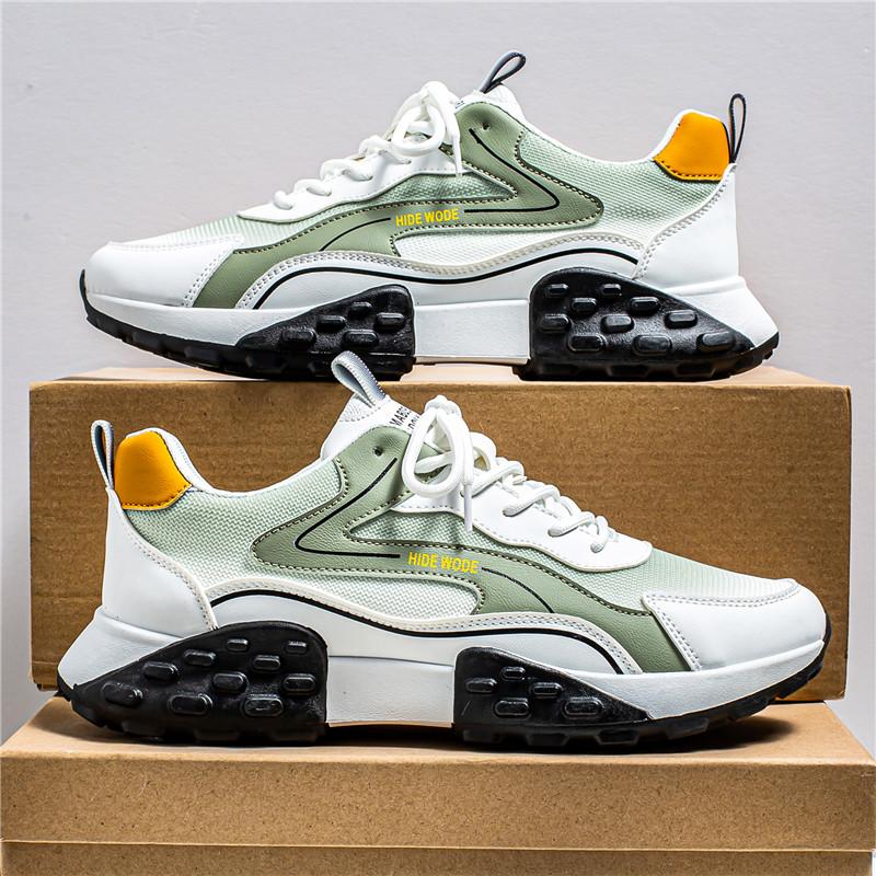 INS Shoes Men Sneakers Breathable Men Casual Shoes Tenis Luxury Trainer Race Chunky Trend Board Running Shoes For Men Footwear