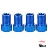 4/8Pcs Presta Valve Adapter - Convert Presta to Schrader - French/UK to US - Inflate Tire Using Standard Pump or Air Compressor Valve Stems 1