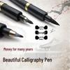 Golden Millennium Calligraphy Pen - Large, Medium, Small Tips for Students and Artists