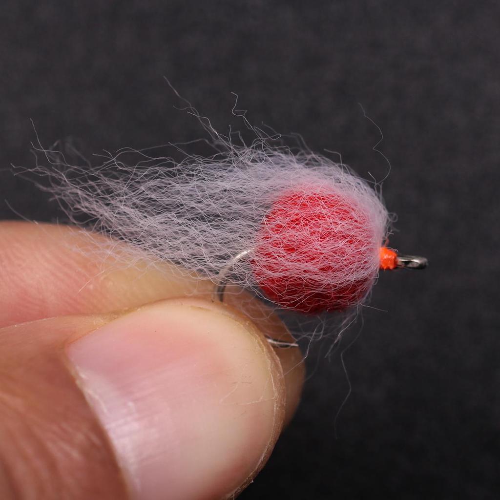 36pcs/Box Milking Egg Fly Mix Color Bugger Fly Combo Set Trout Fishing Flies Lures Glow Bug Size 12#