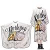 Hair Cutting Cape Printed 55x63 Inch for Hairdressing Haircut Styling