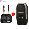 Чехол для ключа jingyuqin для Toyota Avanza Calya Wigo для Daihatsu Xenia Ayla Sigra для Perodua Axia Upgrade Modified Key Shell