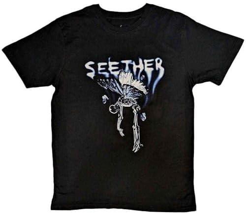 Rare Seether Rock Dead Butterfly Unisex S-5XL Shirt TC69