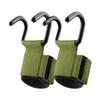 1 pair Adjustable Weight Lifting Grip Hook Pull-up Steel Hook Grips Strap  Weightlifting