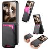 Кошелек Держатель для карт Чехол для телефона для Motorola Razr 60 50 40 Ultra Moto Razr 40 50 60 Магнитный чехол-картхолдер Кожаная обложка