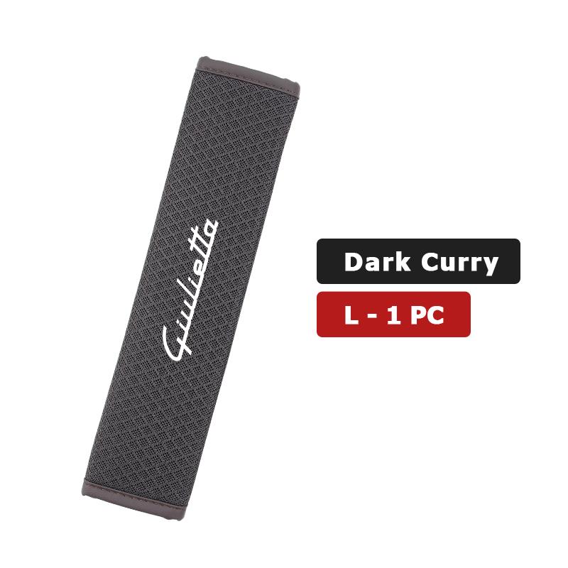 For Alfa Romeo 1/2PCS Car Seat Belt Cover Adjustable Ice Silk Safety Protection Shoulder Pad 159 Giulietta 156 147 Giulia Mito