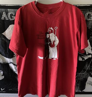 Группа The White Stripes Подарок для фанатов Унисекс Хлопковая футболка Все размеры Унисекс футболка