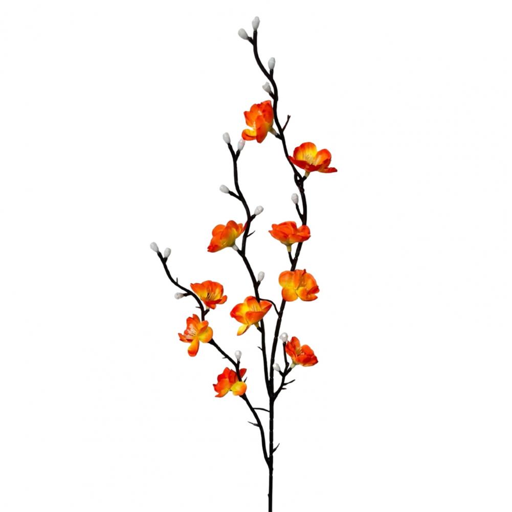 Искусственный стебель цветущей сакуры, стебель искусственного цветка, ветви цветущей сливы, стебли цветущей сакуры из искусственного шелка, ветвь свадебного цветка