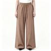 Women's pants fashion casual sweatpants versatile sweatpants wide-leg pants fleece loose trousers women