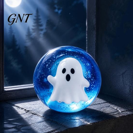 Stress Reducing Gadgets 2/4Pcs Halloween Ball Fidget Toy, Bat Ghost Pumpkin Themed Toy Squeeze Clear Sensory for Relieve Anxiety