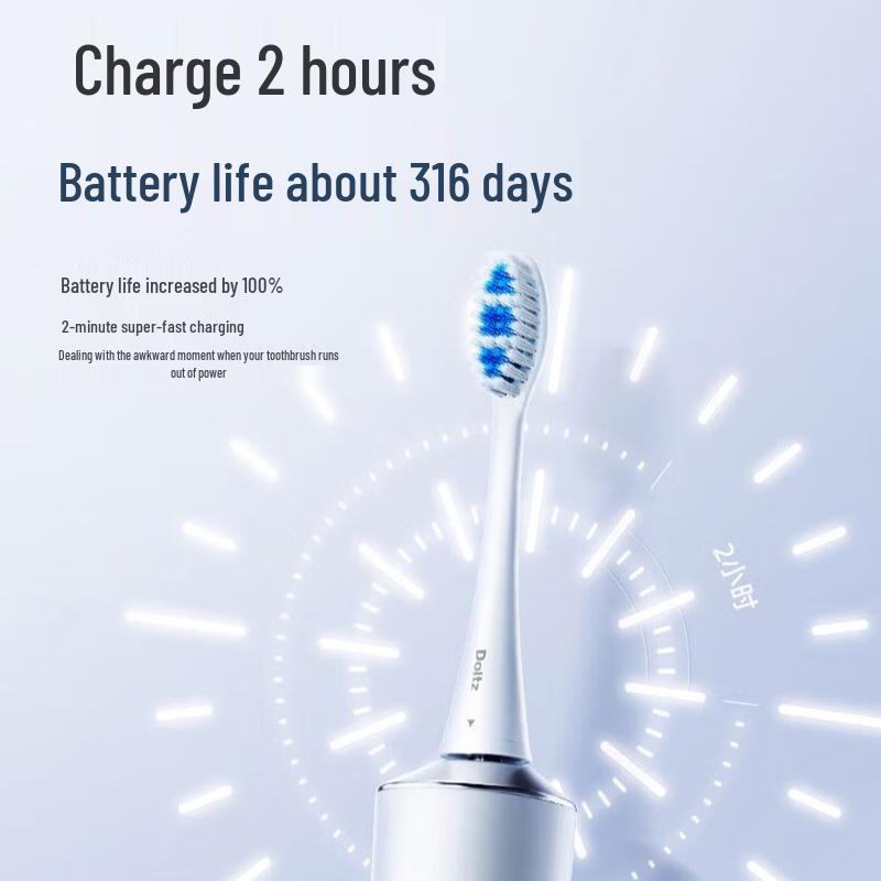Panasonic Умная звуковая электрическая зубная щетка с УФ-стерилизатором, вилка CN (адаптер в комплекте)