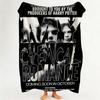 Band M MyChemicalRomance Throw Flannel Throw Blanket Suitable for Sofa Living Room Bedroom