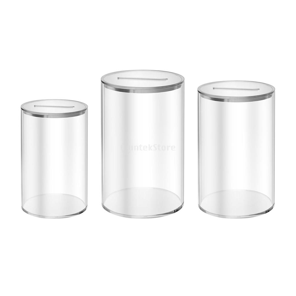 Acrylic Money Saving Box Home Decoration Exquisite Sturdy Money Box Piggy Bank