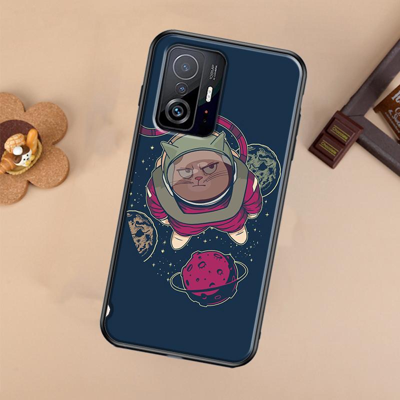 Чехол 'Кошки в космосе' для Xiaomi POCO X7 X6 Pro X3 X5 M6 F3 F5 F6 Pro 11T 12T 13T 14T Pro 13 14 Ultra