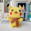13cm Soft Pikachu Pokemon Doll Plush Pillow Stuffed Toy Pendant Bag Decoration