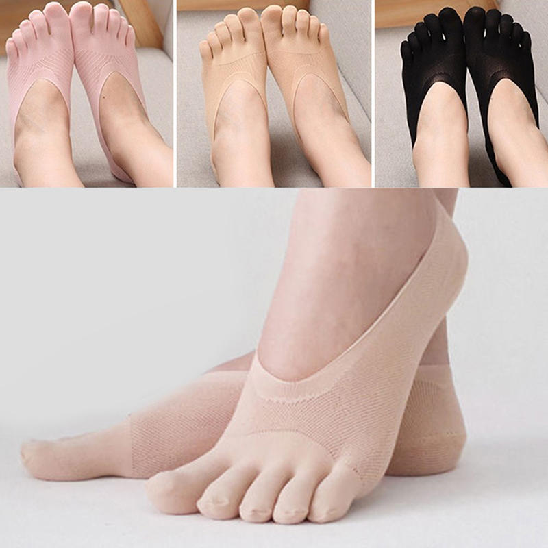 Модные женские кружевные противоскользящие невидимые носки из смеси хлопка с низким вырезом до щиколотки
